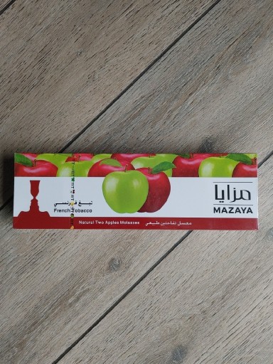 Zdjęcie oferty: Melasa Shisha Mazaya 500g 2 (dwa) jabłka. Nowe.