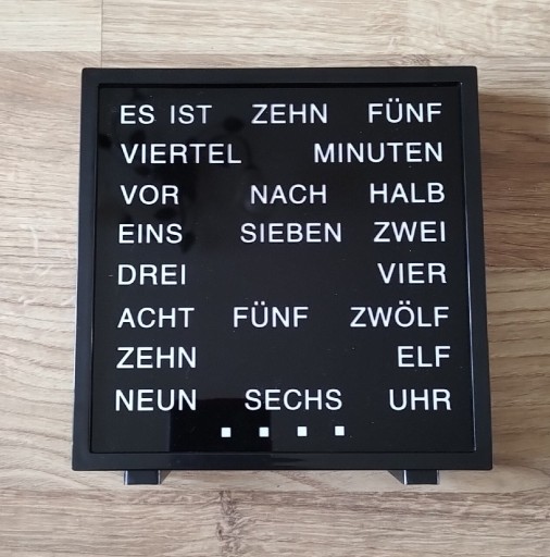 Zdjęcie oferty: Zegar ścienny stojący LED po niemiecku outlet 