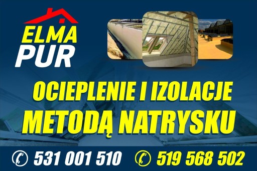 Zdjęcie oferty: Izolacje natryskowe.Ocieplenia pianą pur