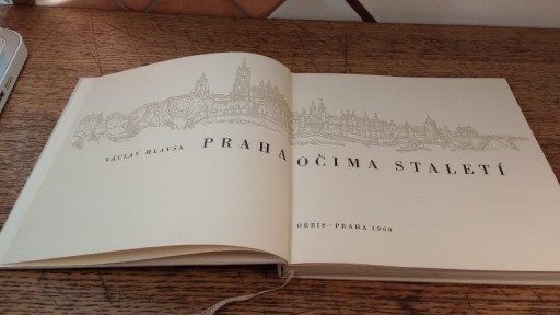 Zdjęcie oferty: Praha očima staleti. Album. 1960rw.