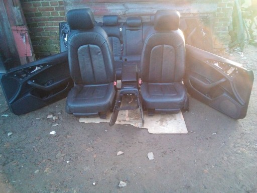 Zdjęcie oferty: Fotele skórzane podgrzewane audi a6 c7 sedan 