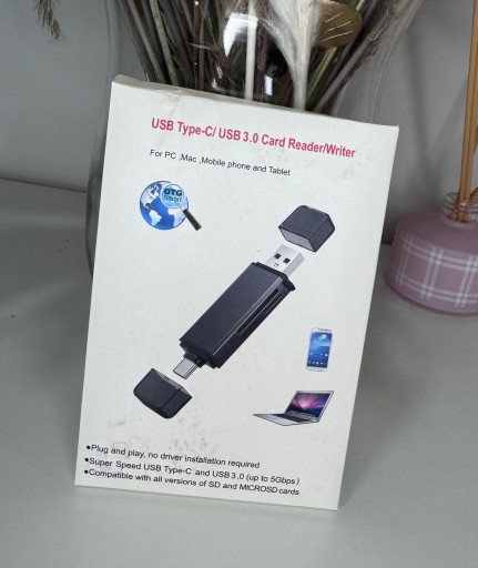 Zdjęcie oferty: Czytnik kart pamięci SD USB adapter 4w1
