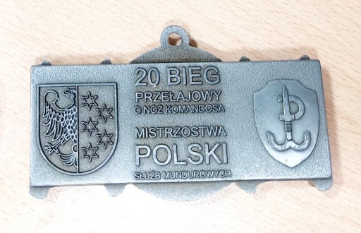 Zdjęcie oferty: Medal 20 Bieg o Nóż Komandosa