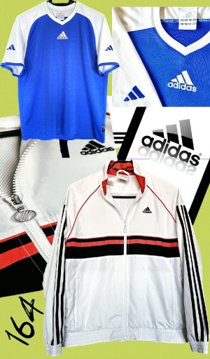 Zdjęcie oferty: Bluza ADIDAS r.164 + T-shirt funkcyjny Adidas