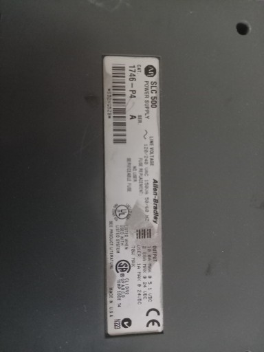 Zdjęcie oferty: ALLEN BRADLEY 1746-A13 1746A + 1746-p4 