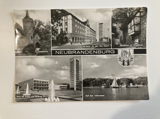 Zdjęcie oferty: POCZTÓWKA NEUBRANDENBURG NIEMIECKA ORYGINAŁ 1968 