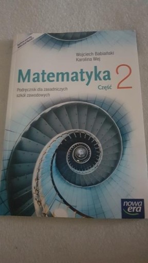 Zdjęcie oferty: Matematyka część 2 Podręcznik do szkół zawodowych 