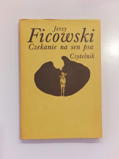 Zdjęcie oferty: Jerzy Ficowski "czekanie na sen psa" książka 