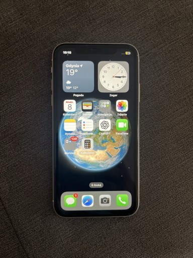 Zdjęcie oferty: iPhone 11 128GB Biały – Stan idealny + Etui Spigen + Pudełko Apple