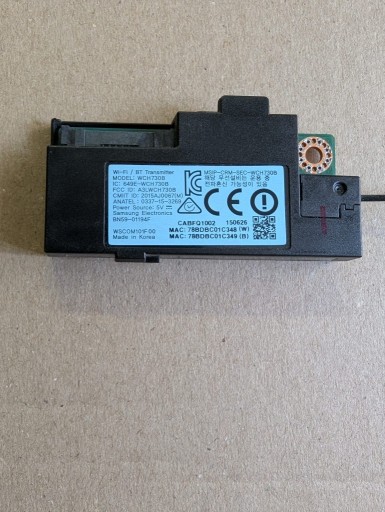 Zdjęcie oferty: WI-FI SAMSUNG WCH730B BN59-01194F UE48JU6400 JU6440 JU6650 JU6740 ITP