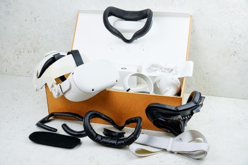 Zdjęcie oferty: Gogle VR Meta Oculus Quest 2 - 256GB z akcesoriami halo strap knuckle