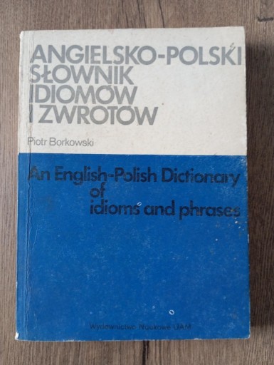 Zdjęcie oferty: Angielsko-polski słownik idiomów i zwrotów