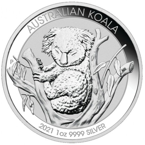 Zdjęcie oferty: Srebrna moneta kolekcjonerska KOALA 2021r.