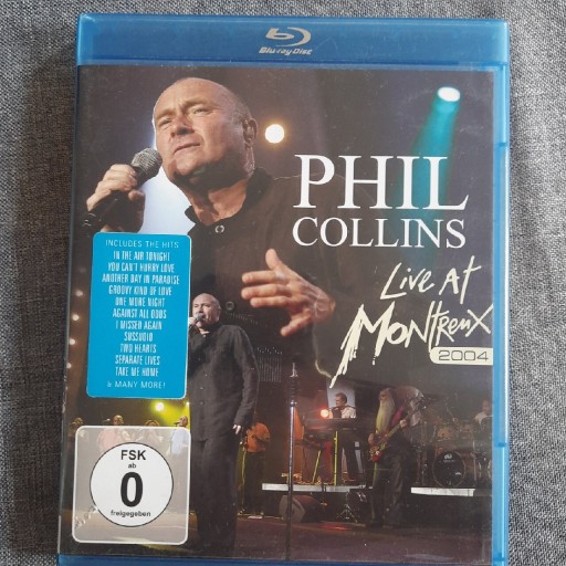Zdjęcie oferty: Phil Collins live Blu-ray disc