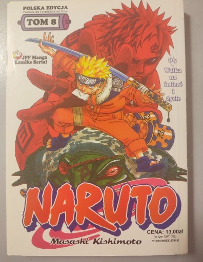 Zdjęcie oferty: Naruto 8, Masaski Kishimoto