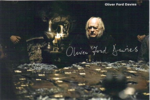 Zdjęcie oferty: Oliver Ford Davies - Gra o tron - autograf