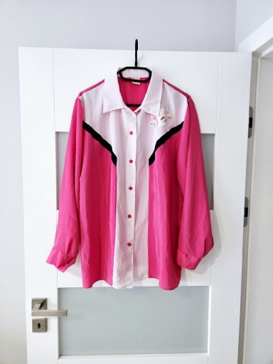 Zdjęcie oferty: Różowa koszula vintage xl 42