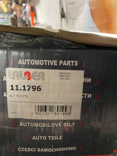 Zdjęcie oferty: Alternator nowy Toyota