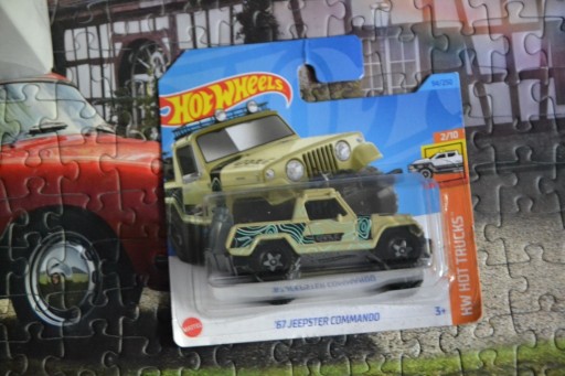 Zdjęcie oferty: Hot Wheels Jeep Jeepster Commando 1967 CJ Wrangler