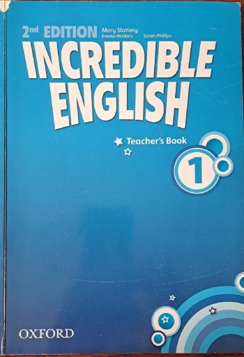 Zdjęcie oferty: incredible english 1 Teacher's Book