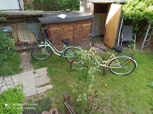 Zdjęcie oferty: 2 prawie nieużywane rowery damskie