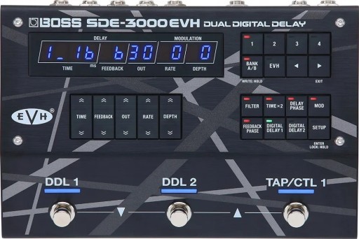 Zdjęcie oferty: BOSS SDE-3000EVH DUAL DIGITAL DELAY