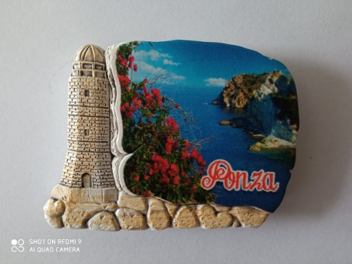 Zdjęcie oferty: Włochy/Ponza- magnes na lodówkę