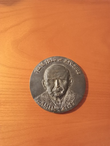 Zdjęcie oferty: Jan Paweł ll medal godzina śmierci wielkiego Polak