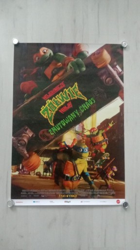 Zdjęcie oferty: Plakat "Wojownicze Żółwie Ninja. Zmutowany Chaos"