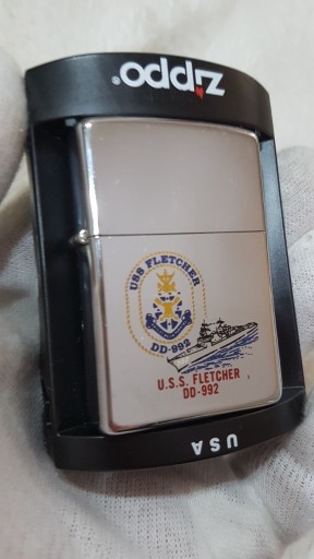 Zdjęcie oferty: Zapalniczka Zippo Wojskowa USS FLETCHERDD-992. 84r