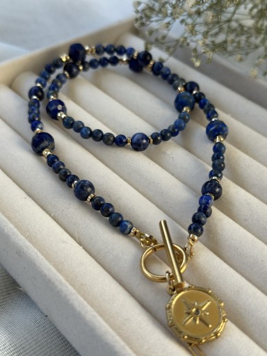 Zdjęcie oferty: Naszyjnik Lapis lazuli z Sodalitem