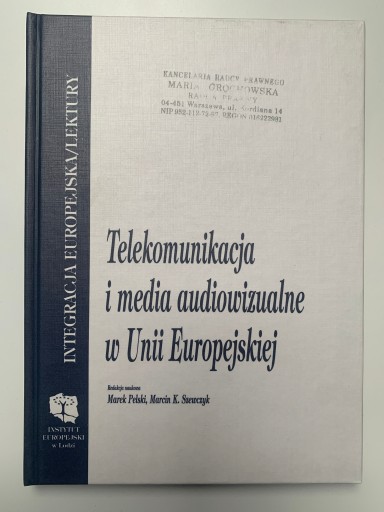 Zdjęcie oferty: Telekomunikacja i media audiowizualne