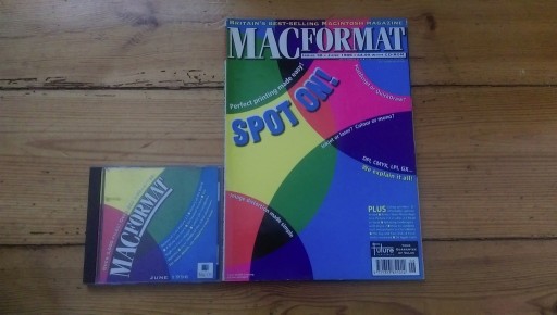 Zdjęcie oferty: MACFORMAT - June 1996  + CD