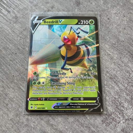 Zdjęcie oferty: Karta Pokemon Beedrill V 001 ASR