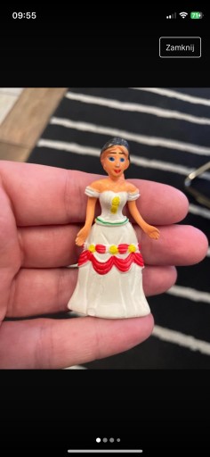 Zdjęcie oferty: Unikat figurka gumowa PRL księżniczka