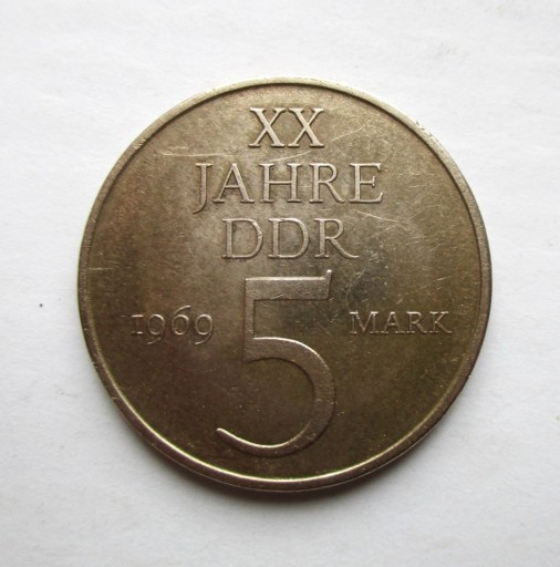 Zdjęcie oferty: 5 Marek 1969 r.  XX lat N.R.D.