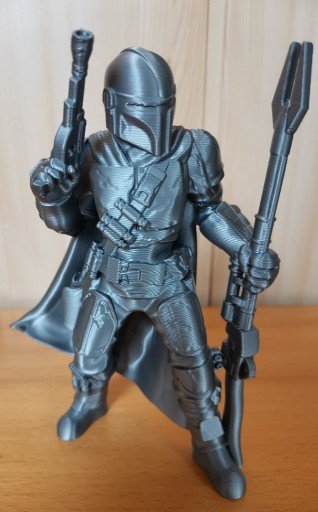 Zdjęcie oferty: Mandalorian Mando - figurka STAR WARS / Druk 3D