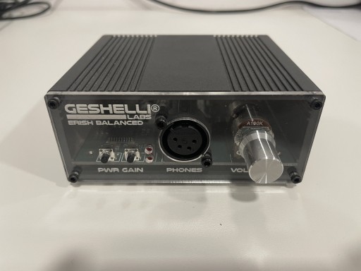 Zdjęcie oferty: Wzmacniacz słuchawkowy Geshelli Labs Erish Balanced