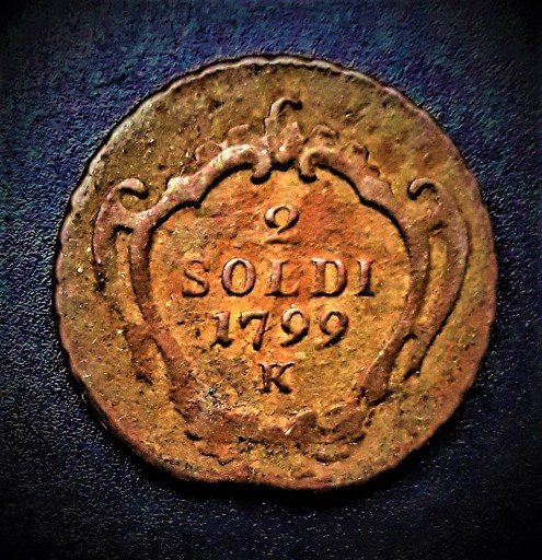 Zdjęcie oferty: 2  SOLDI--1799---K----GORIZIA--Państwa  Włoskie