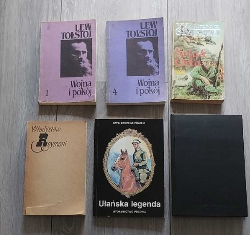 Zdjęcie oferty: 6ksiazek z literatury i histori