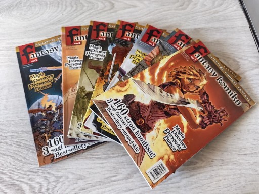 Zdjęcie oferty: Fantasy komiks 1 - 7. Magazyn komiksowy 