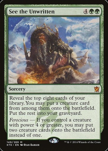 Zdjęcie oferty: See the Unwritten MTG NM