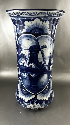 Zdjęcie oferty: Wazon ceramika Delft wiatraki