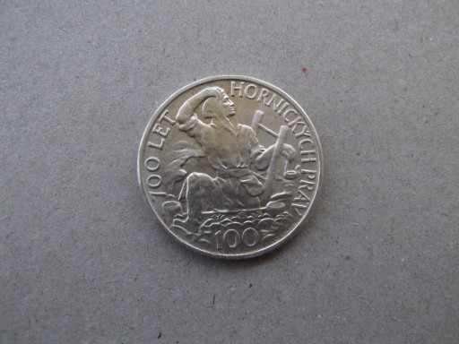 Zdjęcie oferty: Czechosłowacja 100 koron 1949  st.1/1-