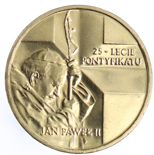 Zdjęcie oferty: 2 zł Jan Paweł II - 25 lecie pontyfikatu - 2003