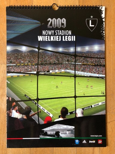 Zdjęcie oferty: Kalendarz Legia Warszawa 2009