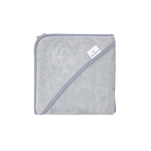 Zdjęcie oferty: Bambusowy ręcznik z kapturkiem 85x85 – jasny szary