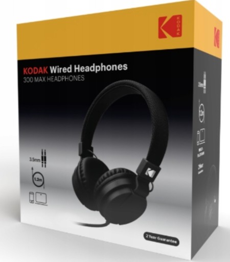 Zdjęcie oferty: Słuchawki nauszne Kodak Max Headphones 300