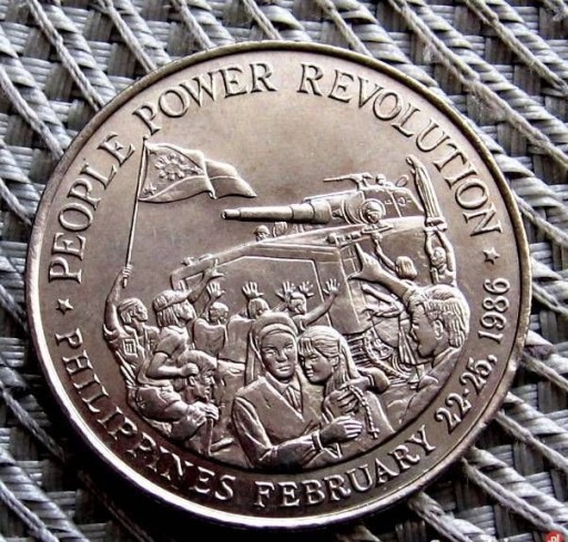 Zdjęcie oferty: Filipiny 10 Peso 1988r - Okolicznościowa - Ładna