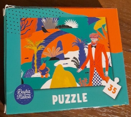 Zdjęcie oferty: Puzzle Bajka Pana Kleksa 35 el. Pan Kleks